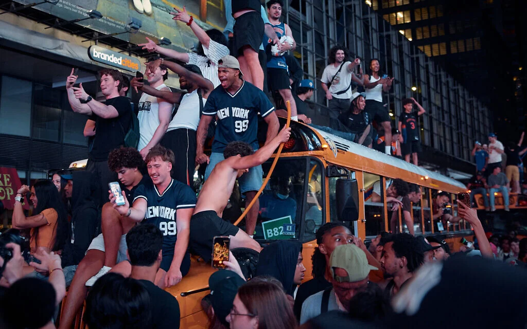 The Knicks won on 6/13. Some Jewish fans think that's more than a coincidence.