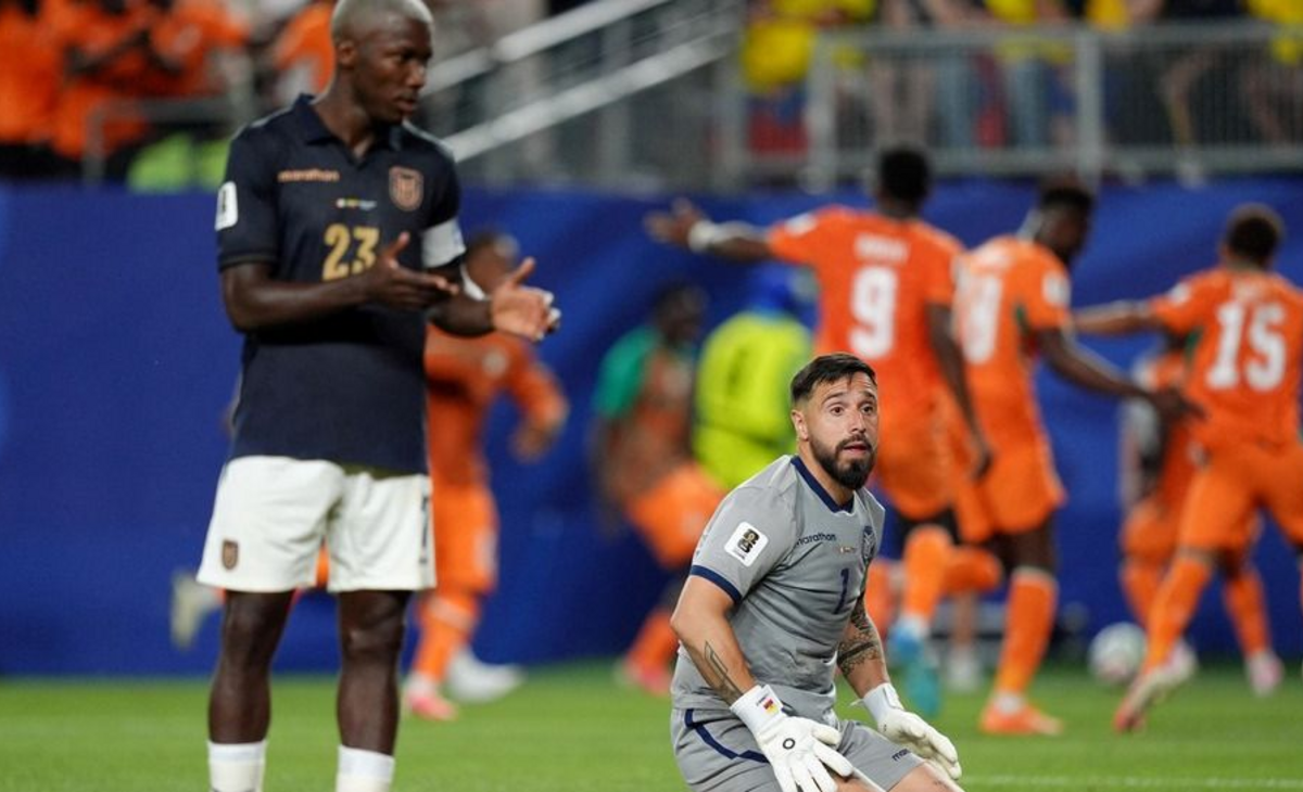 Mundial 2026: Costa de Marfil le ganó sobre el final a Ecuador
