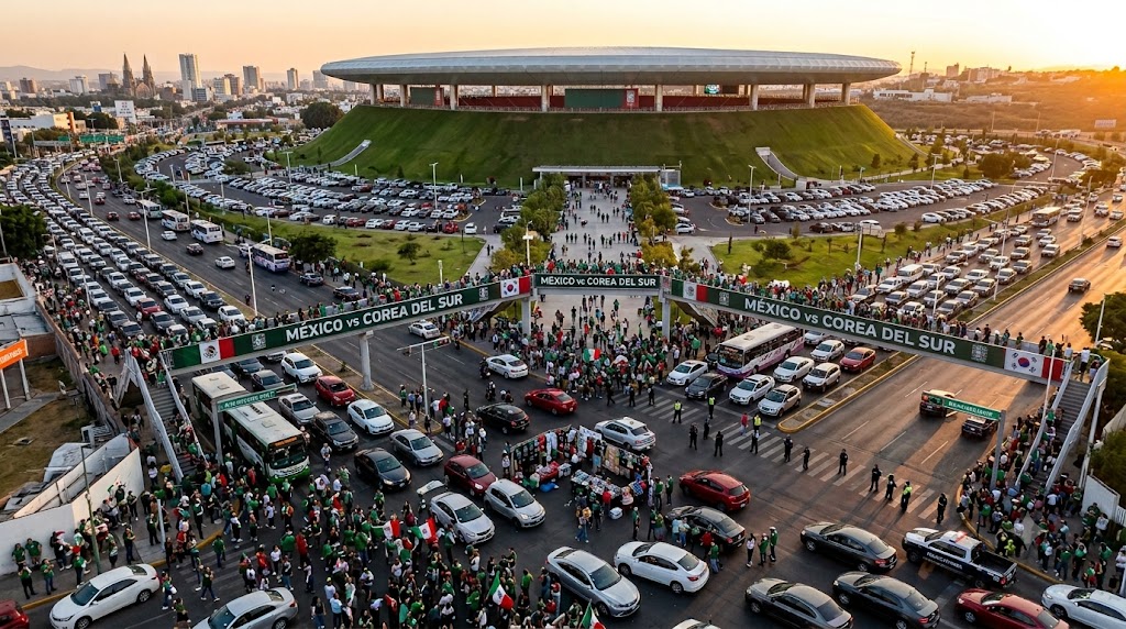 Mundial en Jalisco: Tráfico, últimas noticias del partido de México