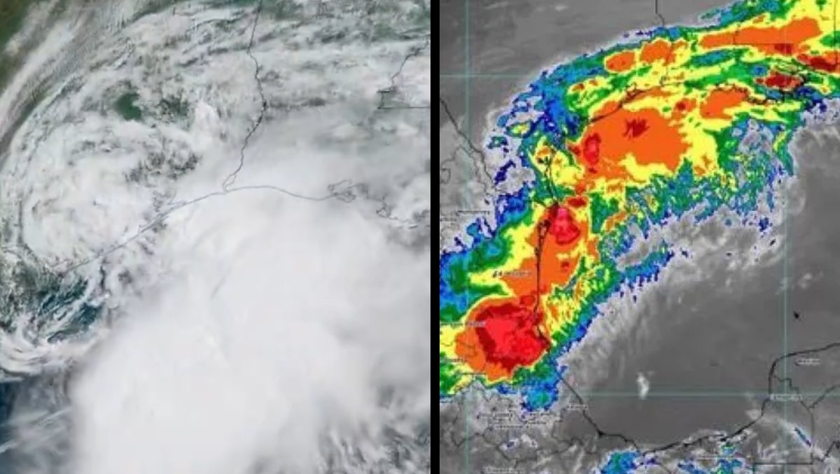 Tormenta Tropical 'Arthur': Así se ve desde el espacio