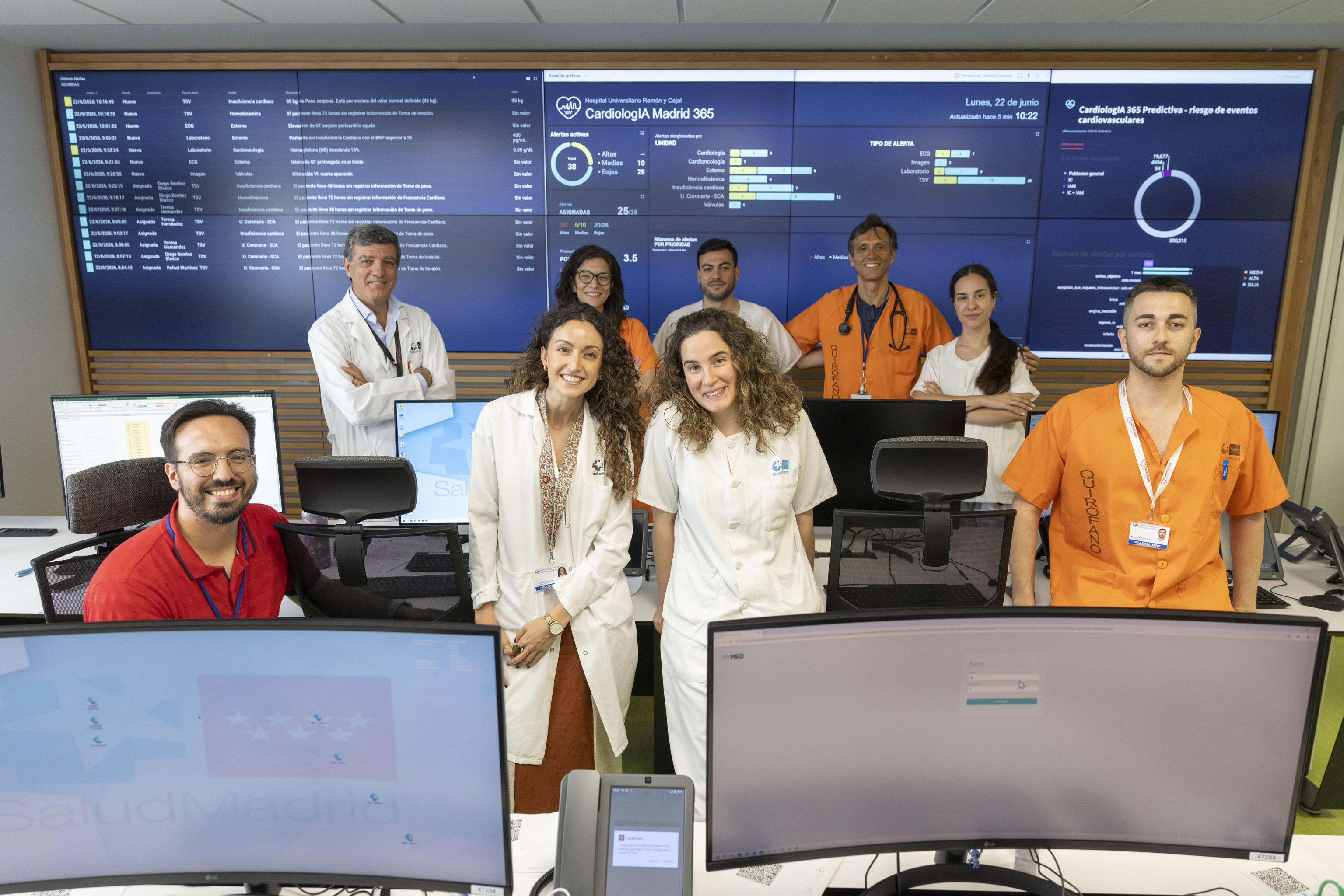 CardiologIA Madrid 365: el 'cerebro' que alerta en tiempo real de si algo marcha mal en el corazón del paciente y lo acompaña 24/7