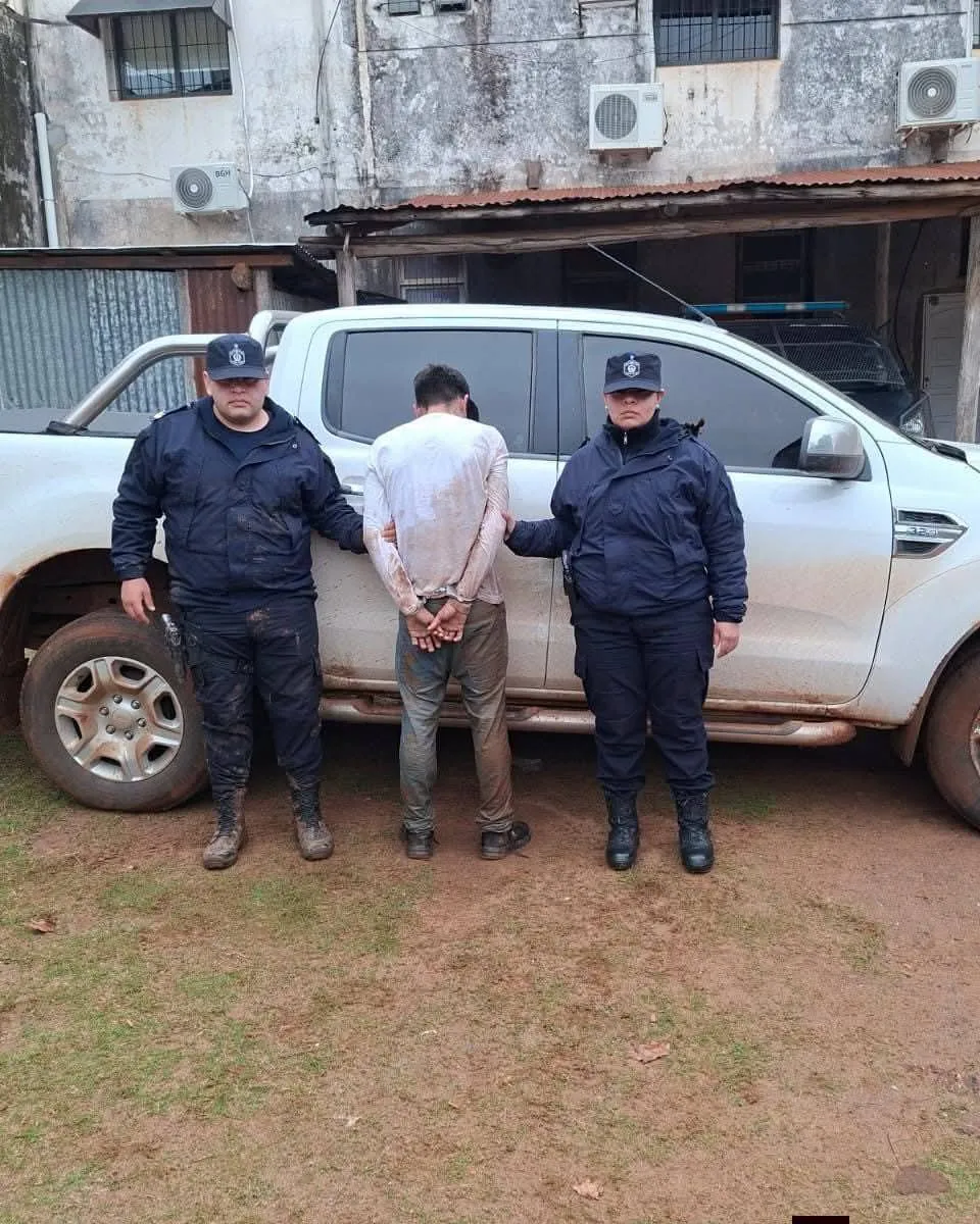 Tras una persecución de ocho kilómetros recuperaron una camioneta robada y detuvieron a un hombre en Santo Tomé