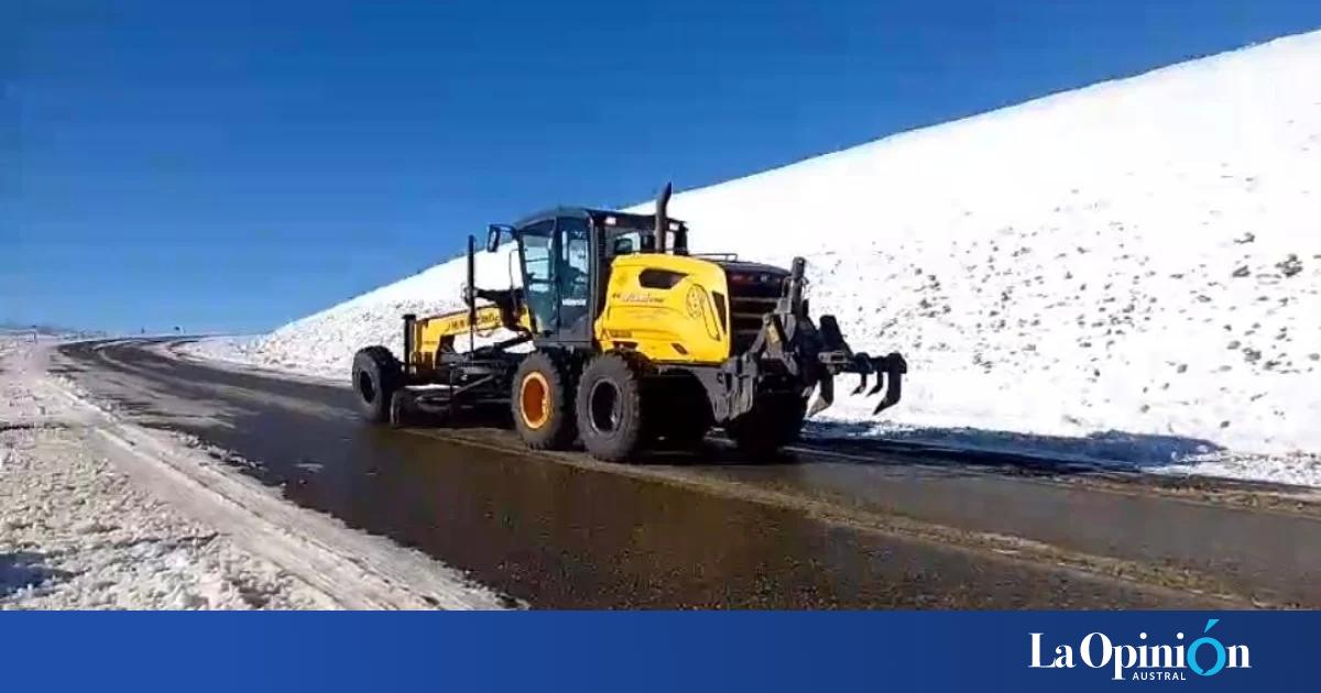 Lluvias, nevadas y hielo en rutas: emiten una advertencia para gran parte de Santa Cruz