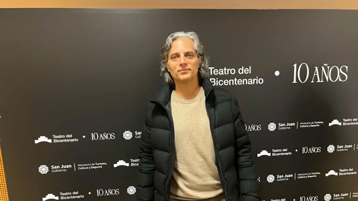 Joaquín Furriel en el Teatro del Bicentenario: "Me preparé para que el tiempo que van a estar ustedes conmigo sea el mejor tiempo posible"