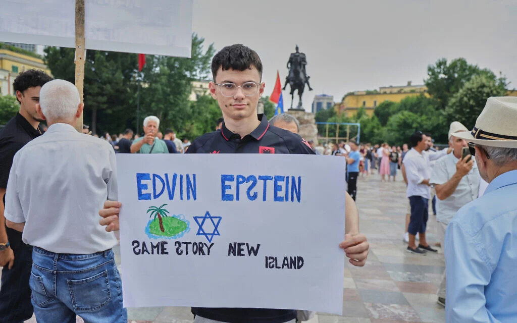 Albanian protests against Jared Kushner resort development see emerging antisemitism