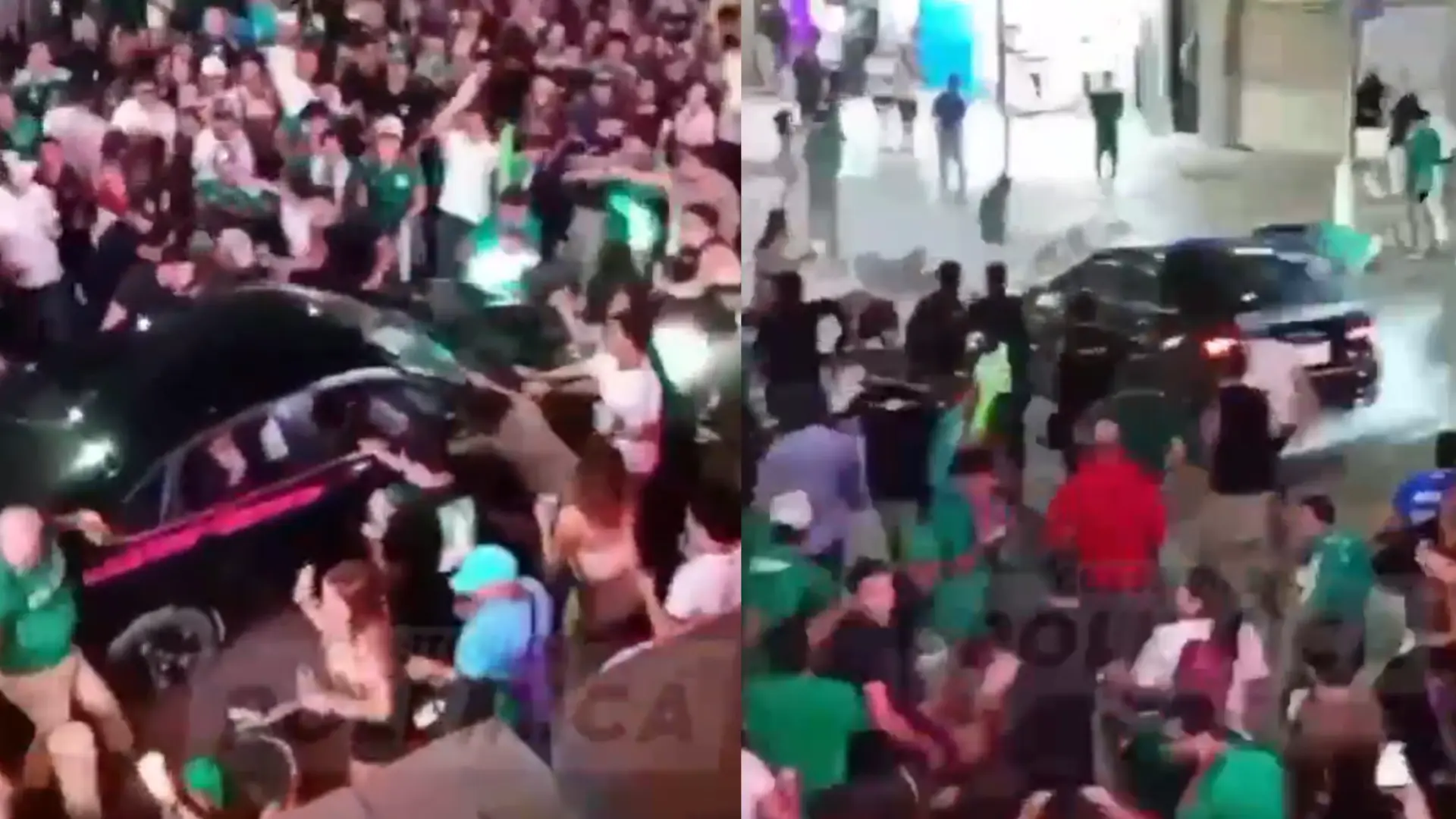 Atropello masivo en México durante las celebraciones de la victoria ante la República Checa: al menos 17 heridos