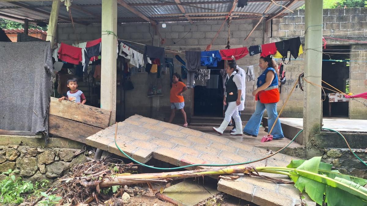 Tormentas y vientos golpean a 4 estados