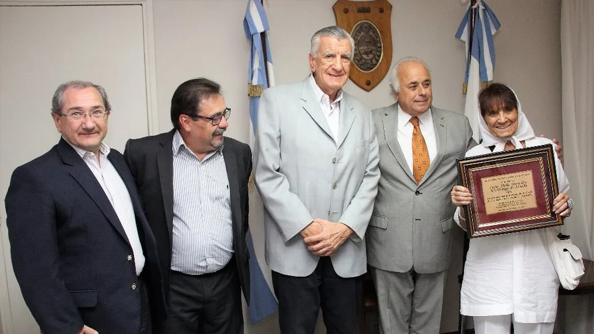 La última visita de Taty Almeida a San Juan: el homenaje que recibió en medio de un histórico juicio
