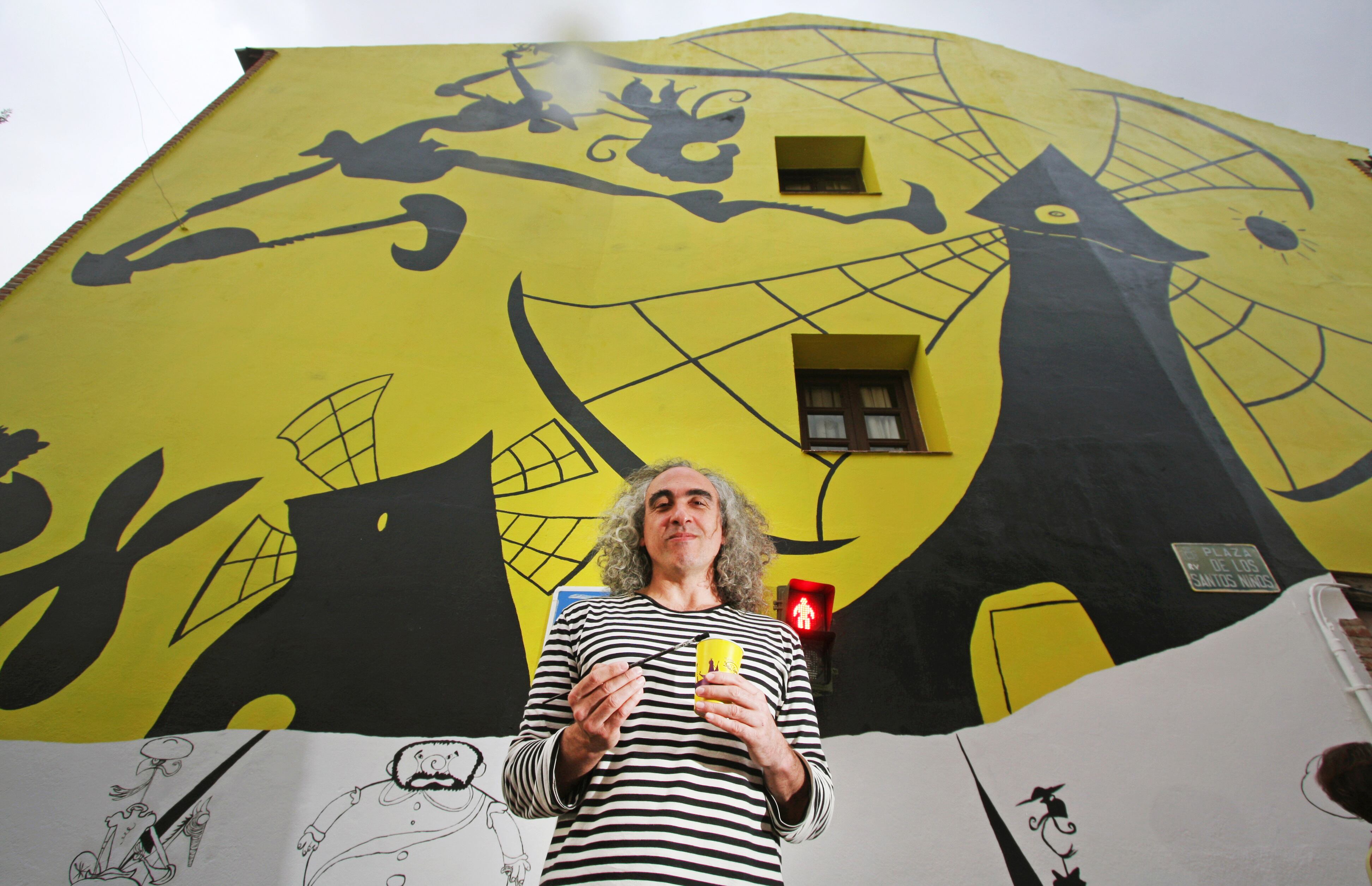 Alcalá de Henares se queda sin su mural cervantino por decisión del ayuntamiento: "Lo estaban dejando deteriorar a propósito"