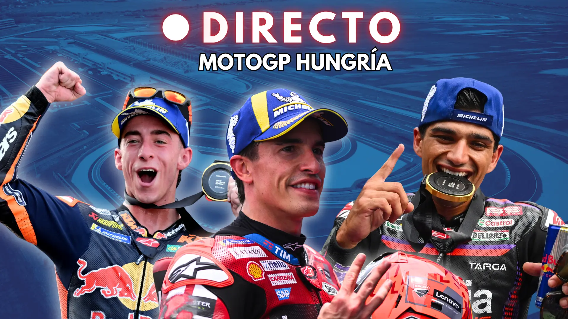 Carrera al sprint del GP de Hungría de MotoGP, en directo: última hora de Marc Márquez, Pedro Acosta y Jorge Martín