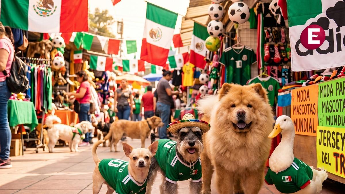 Camisetas México mascotas Mundial 2026