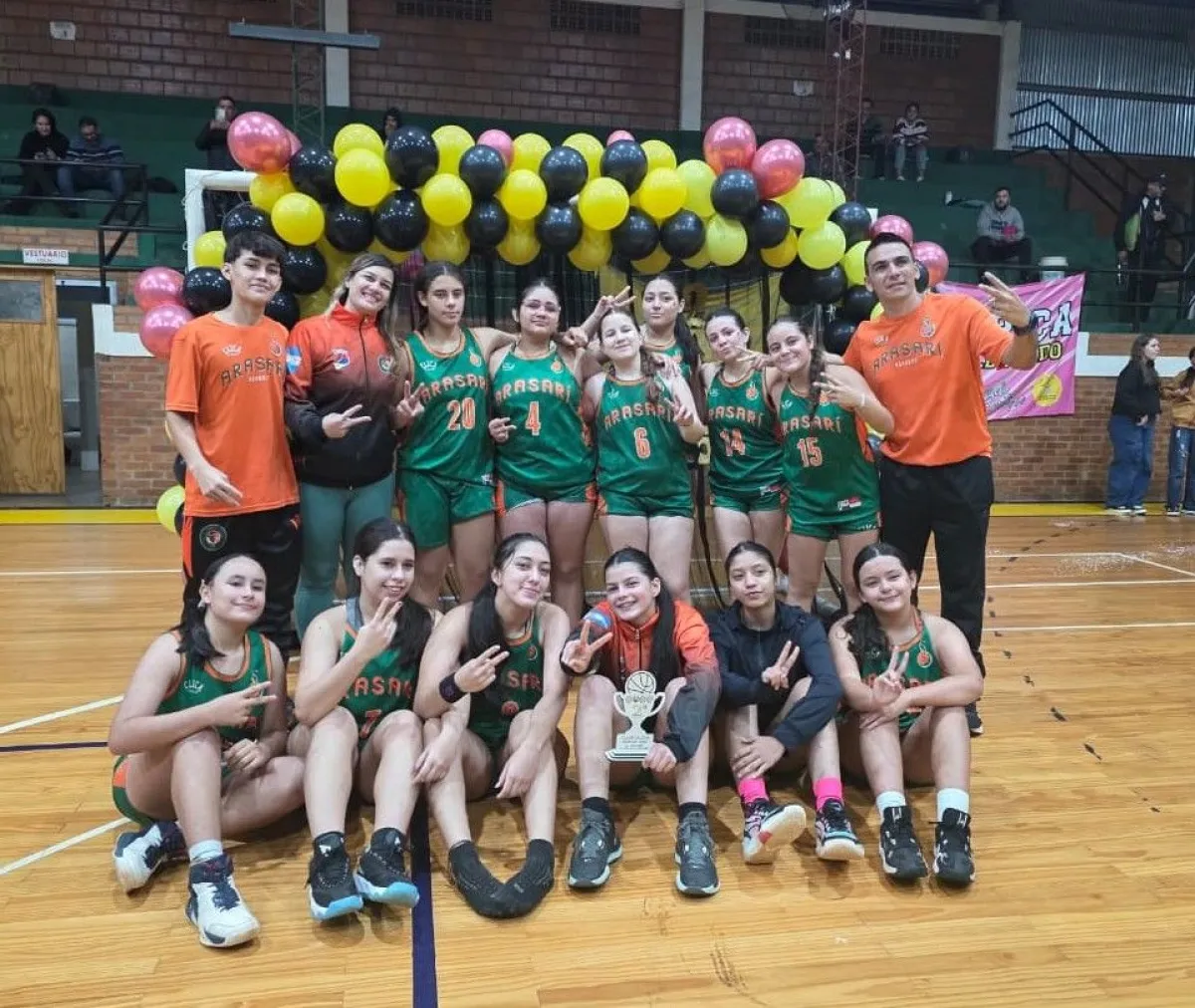 Histórica clasificación de Unión Arasarí al Federal U-15 femenino