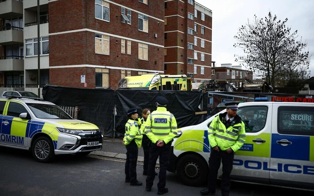 Suspected arson attack targets Jewish apartment building in London's Golders Green