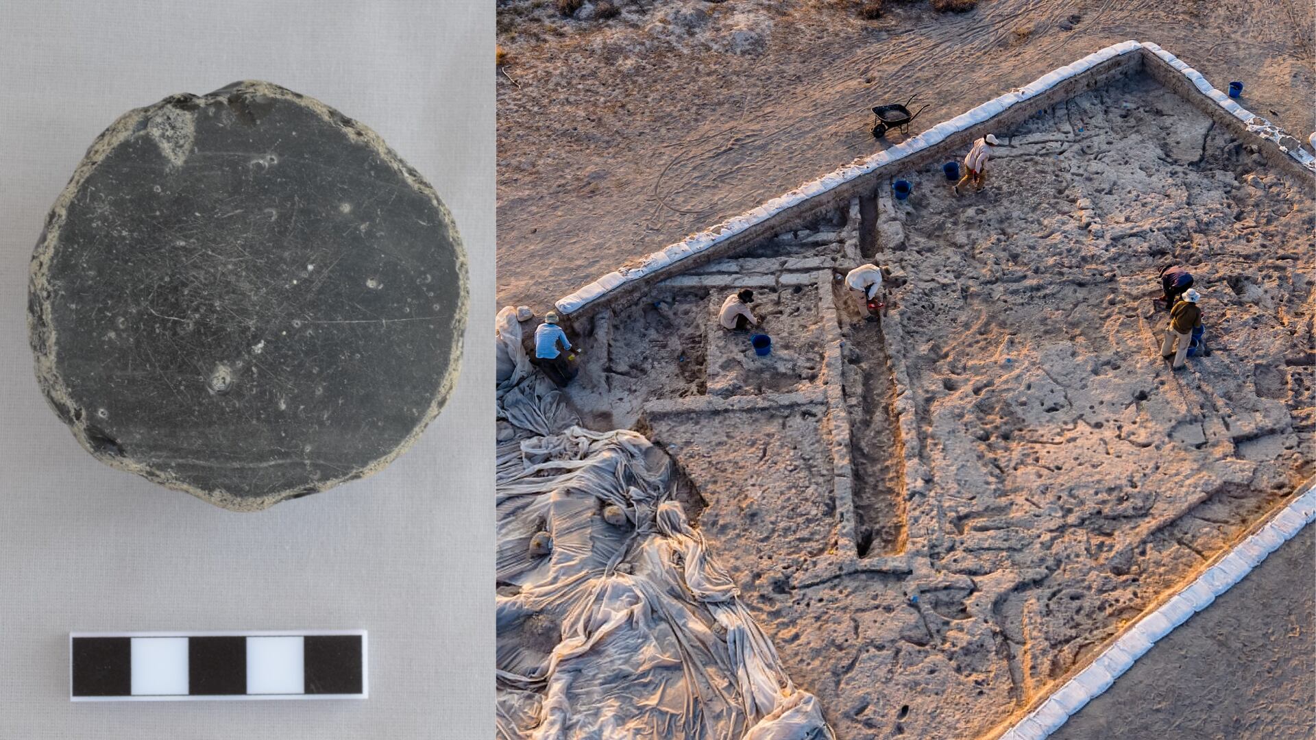 Descubrieron raro espejo de obsidiana de 8.500 años en Turquía