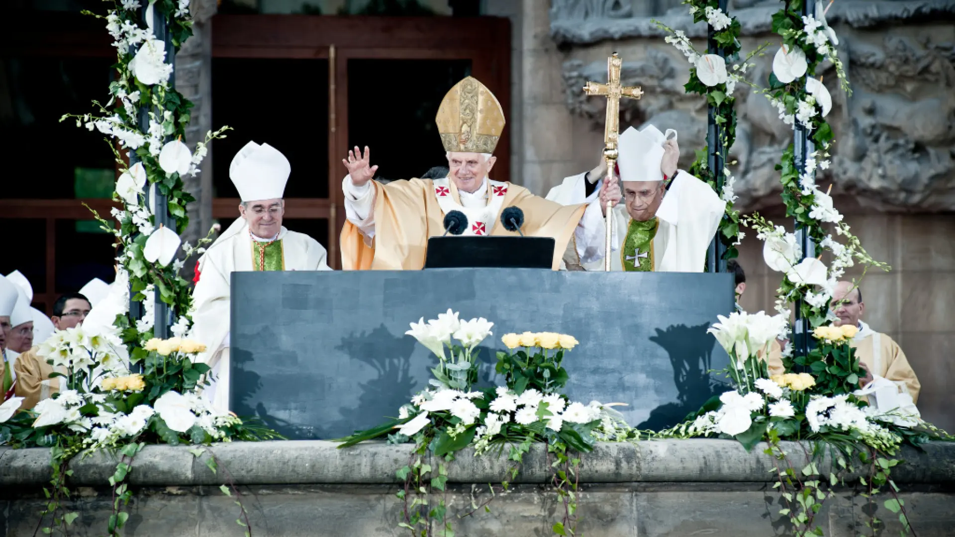 Así fue la consagración de la Sagrada Familia del Papa Benedicto XVI en 2010