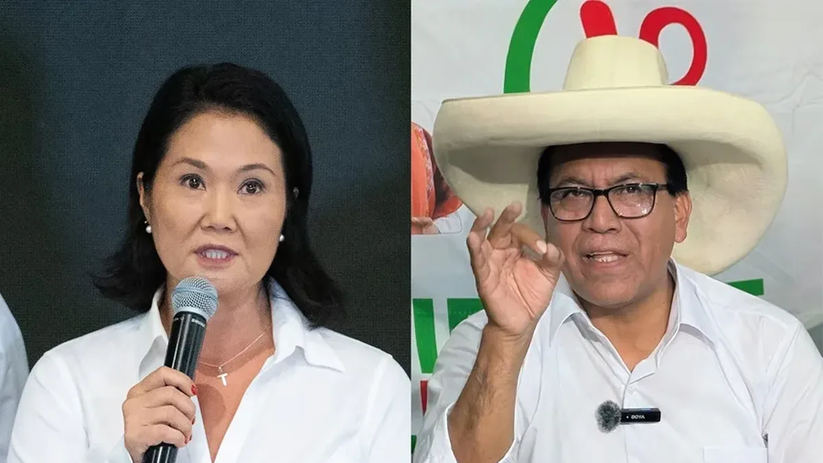 Elecciones en Perú: con más del 98% de las actas contabilizadas, Keiko Fujimori pasó al frente por apenas 651 votos
