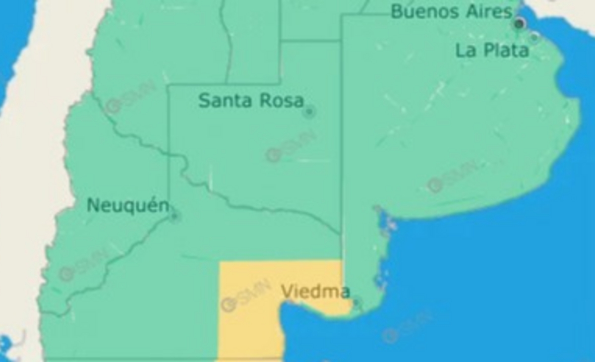 Alerta meteorológica por vientos severos
