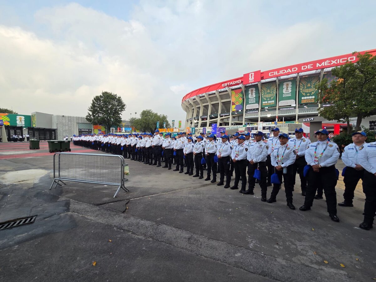 Operativo durante inauguración del Mundial deja 19 detenidos en CdMx