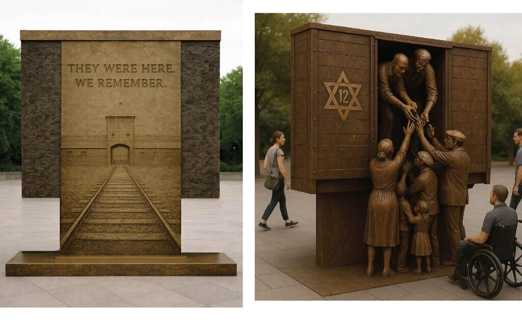 In North Carolina, a memorial project will honor Martin Luther King and Holocaust victims