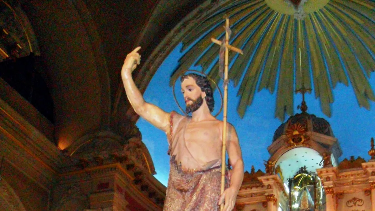 Actos en honor a San Juan Bautista con misa y procesión en el centro