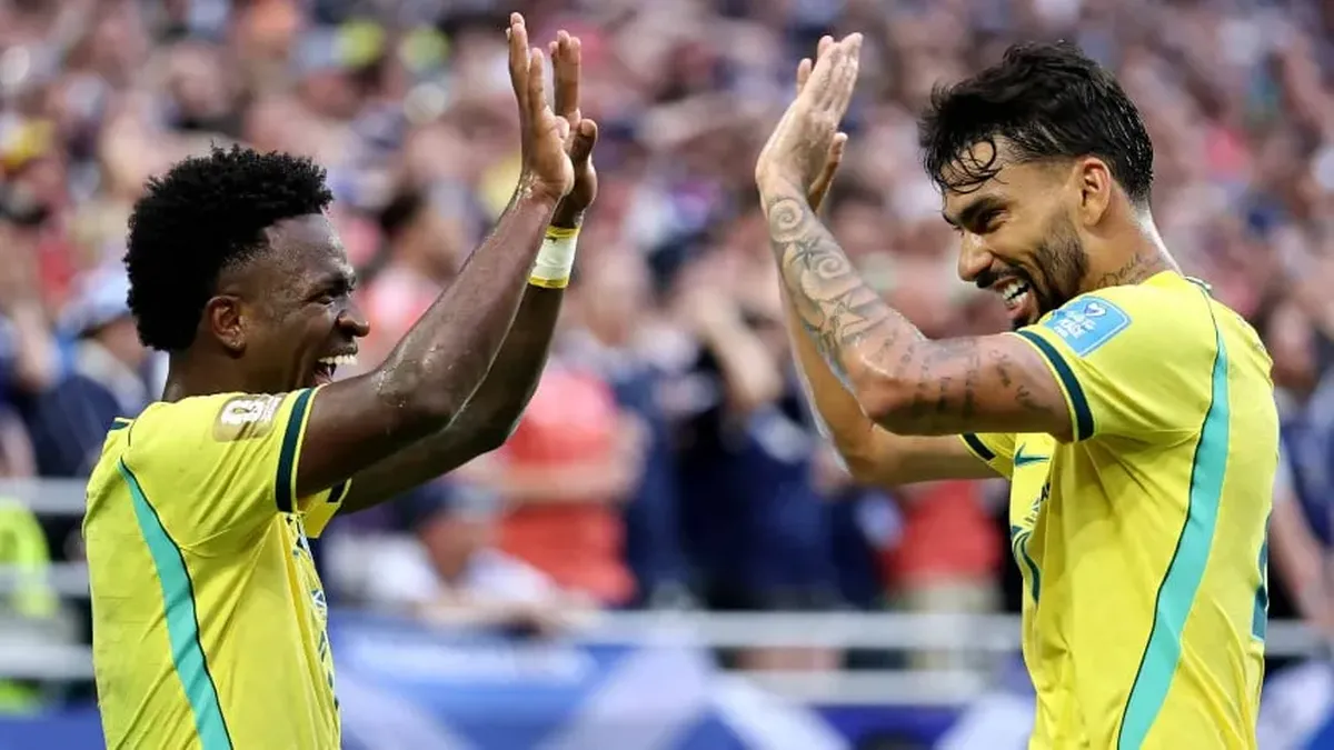 Brasil le ganó a Escocia 3 a 0 y se clasificó a los 16 avos de final como primero del Grupo C