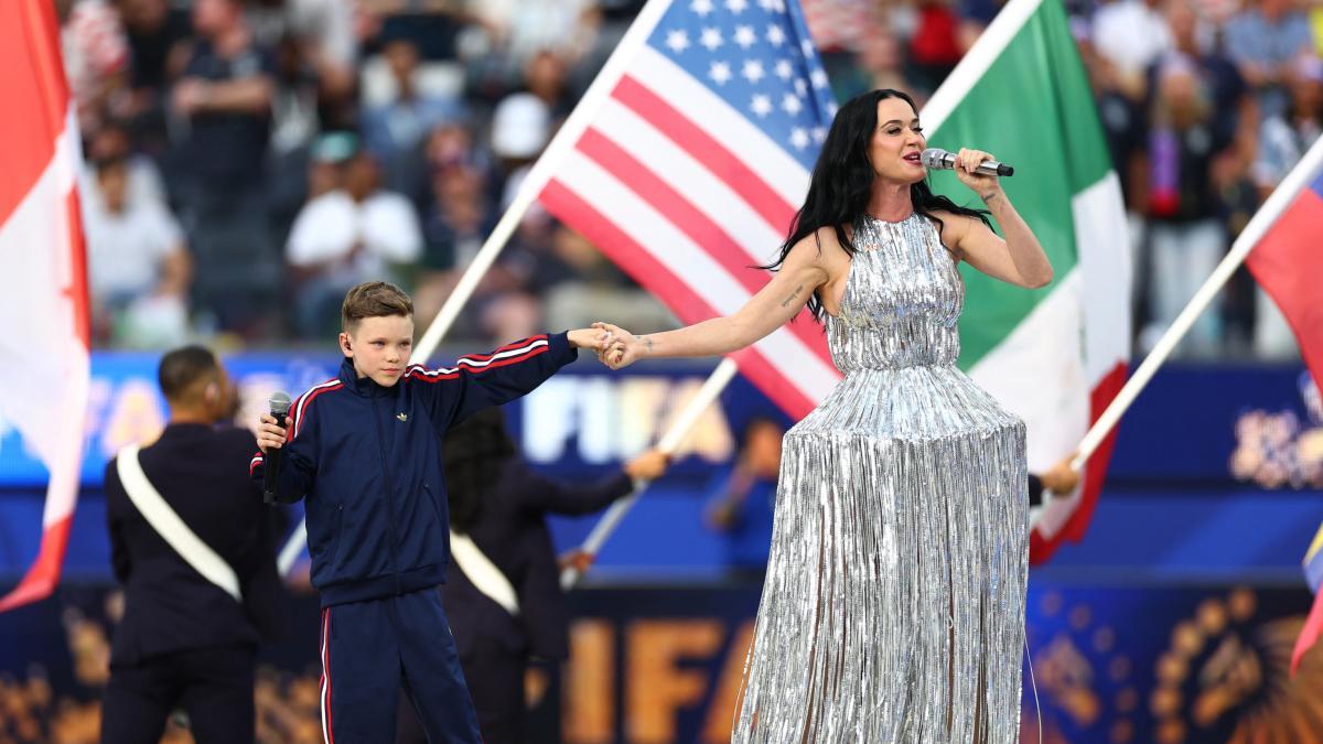 ¿Es su hijo? Tius Luka, el niño que cantó con Katy Perry en la inauguración del Mundial 2026