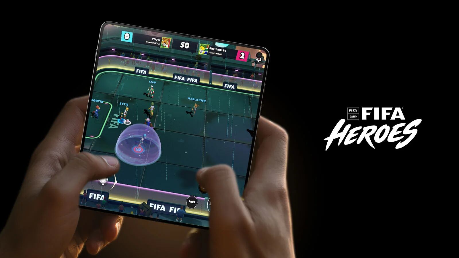 FIFA Heroes: videojuego para teléfonos reúne jugadores reales, mascotas de mundiales y personajes de ficción