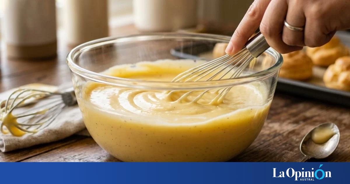 Crema pastelera en pocos minutos: la receta original fácil y rápida