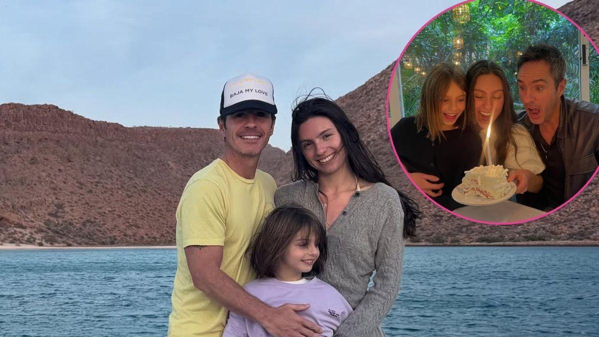 Así celebró Mauricio Ochmann el cumpleaños 22 de su hija Lorenza acompañado de Kailani