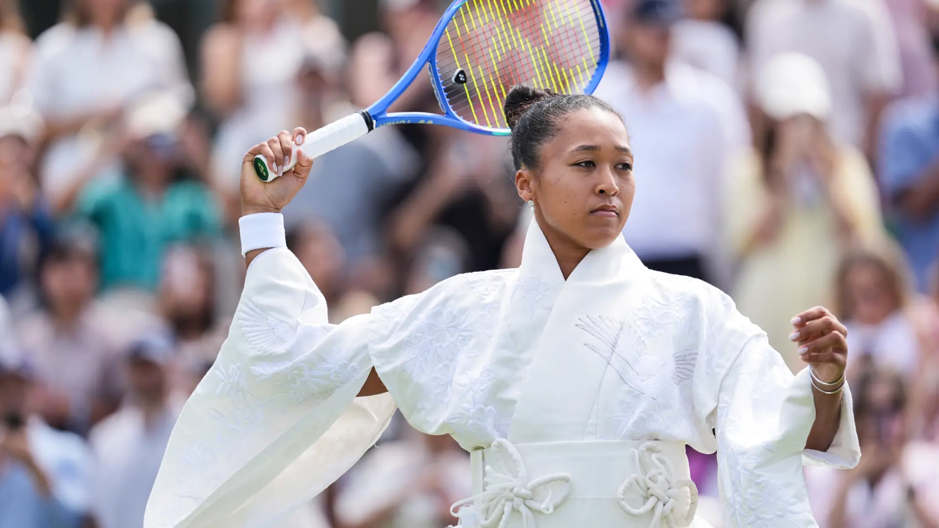El secreto detrás del look de Naomi Osaka en Wimbledon: un kimono blanco estilo 'Kill Bill'