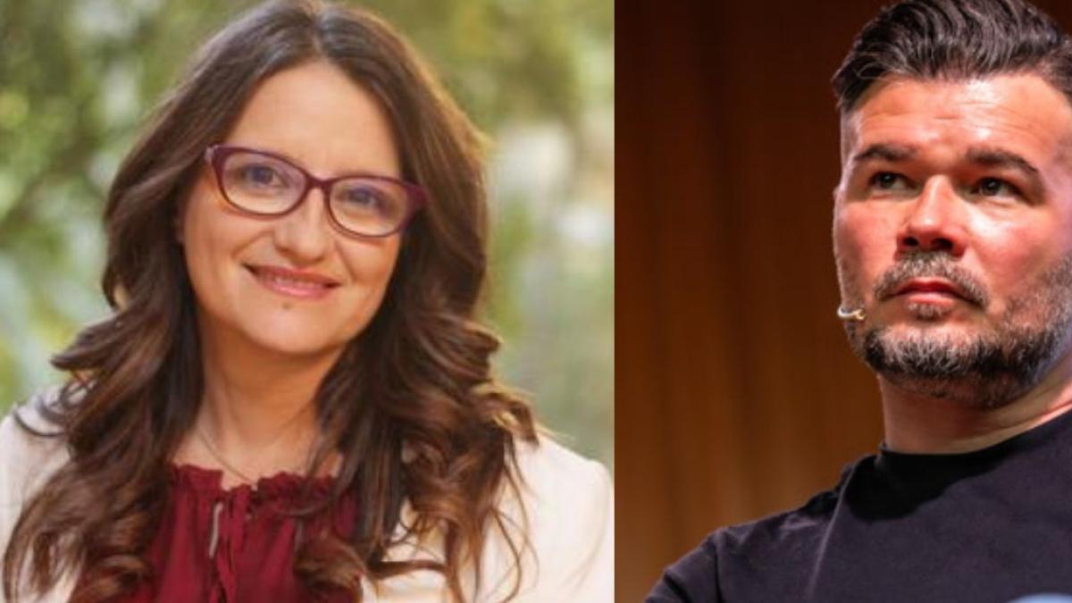 Mónica Oltra se cita con Rufián en València tras el aval de Compromís a su candidatura