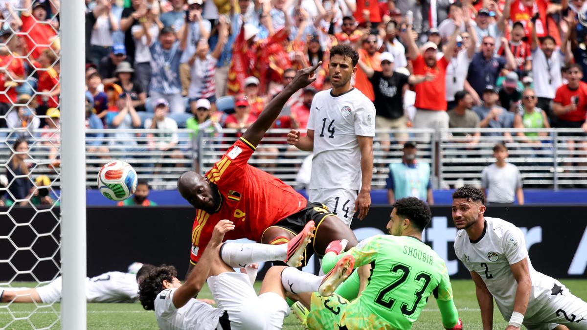 Mundial 2026: Lukaku rescata un punto para Bélgica ante un Egipto heroico