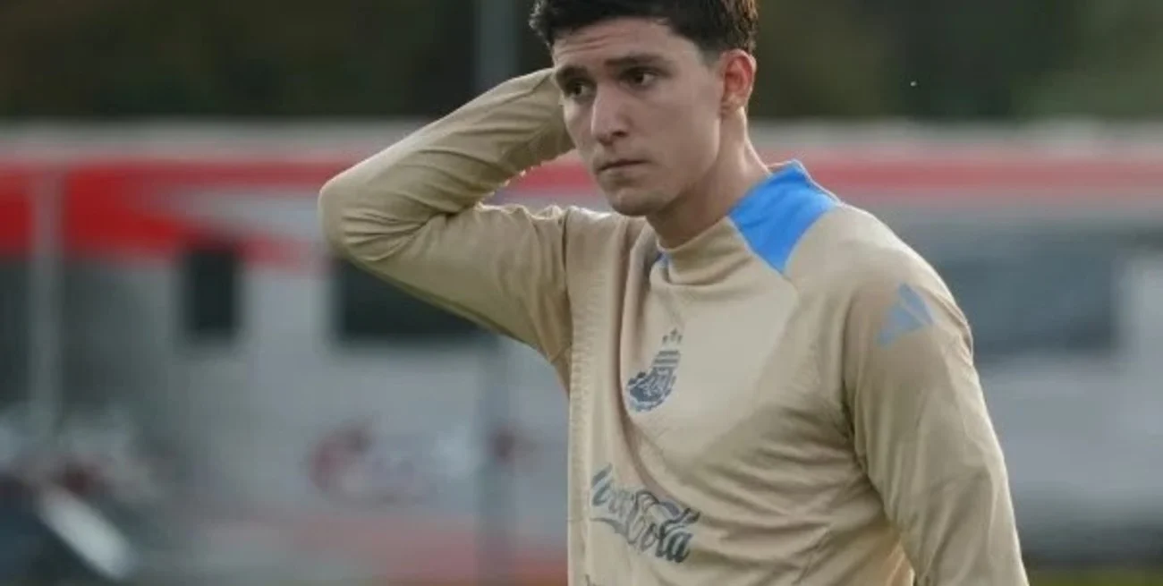 Preocupación en la Selección Argentina: Balerdi sufrió un desgarro y su presencia en el Mundial está en duda