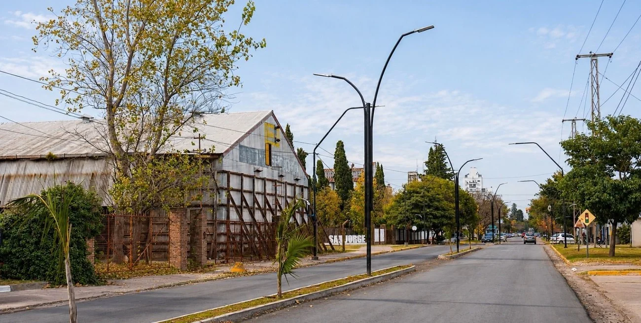 San Jorge transforma su infraestructura vial con intervenciones en Boulevard de las Américas y Avenida Alberdi