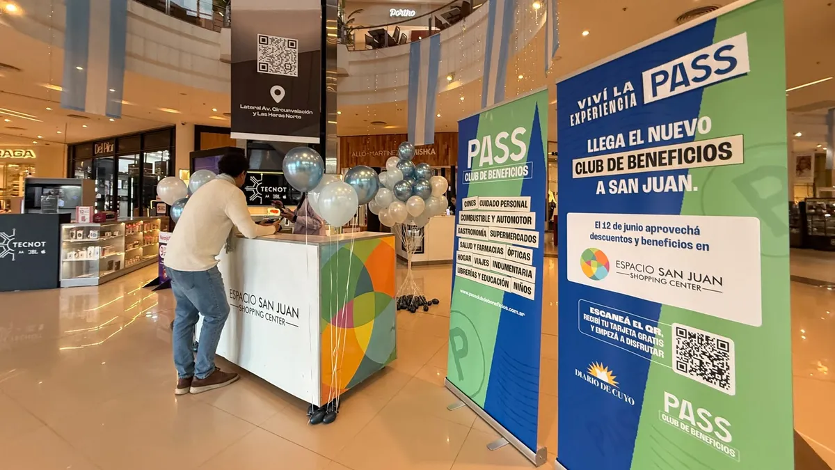 La Experiencia PASS se vive a full en Espacio San Juan: hoy, descuentos de hasta el 40% y promos 2x1 en milanesas y hamburguesas