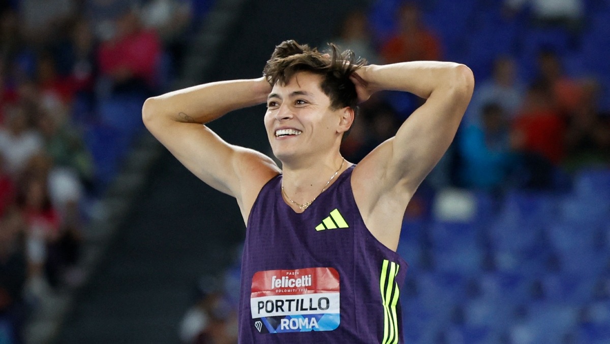 Erick Portillo conquista la plata en la Liga Diamante en Roma