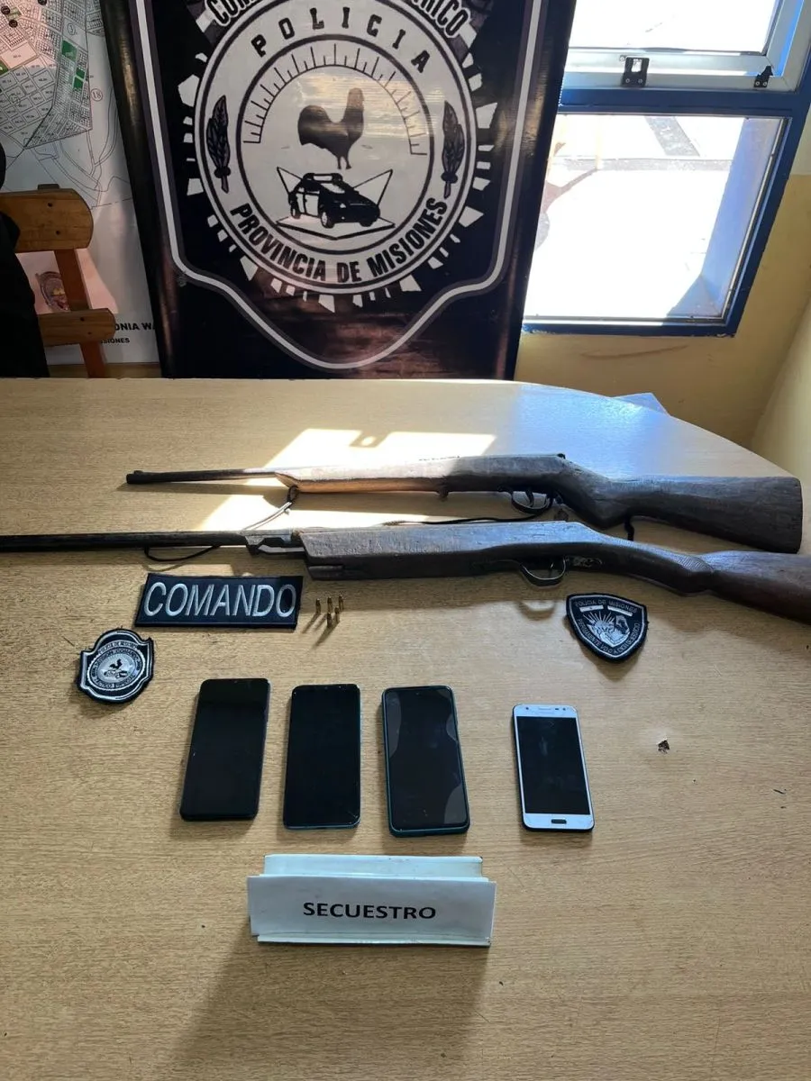 Secuestran armas y municiones vinculadas a un asalto