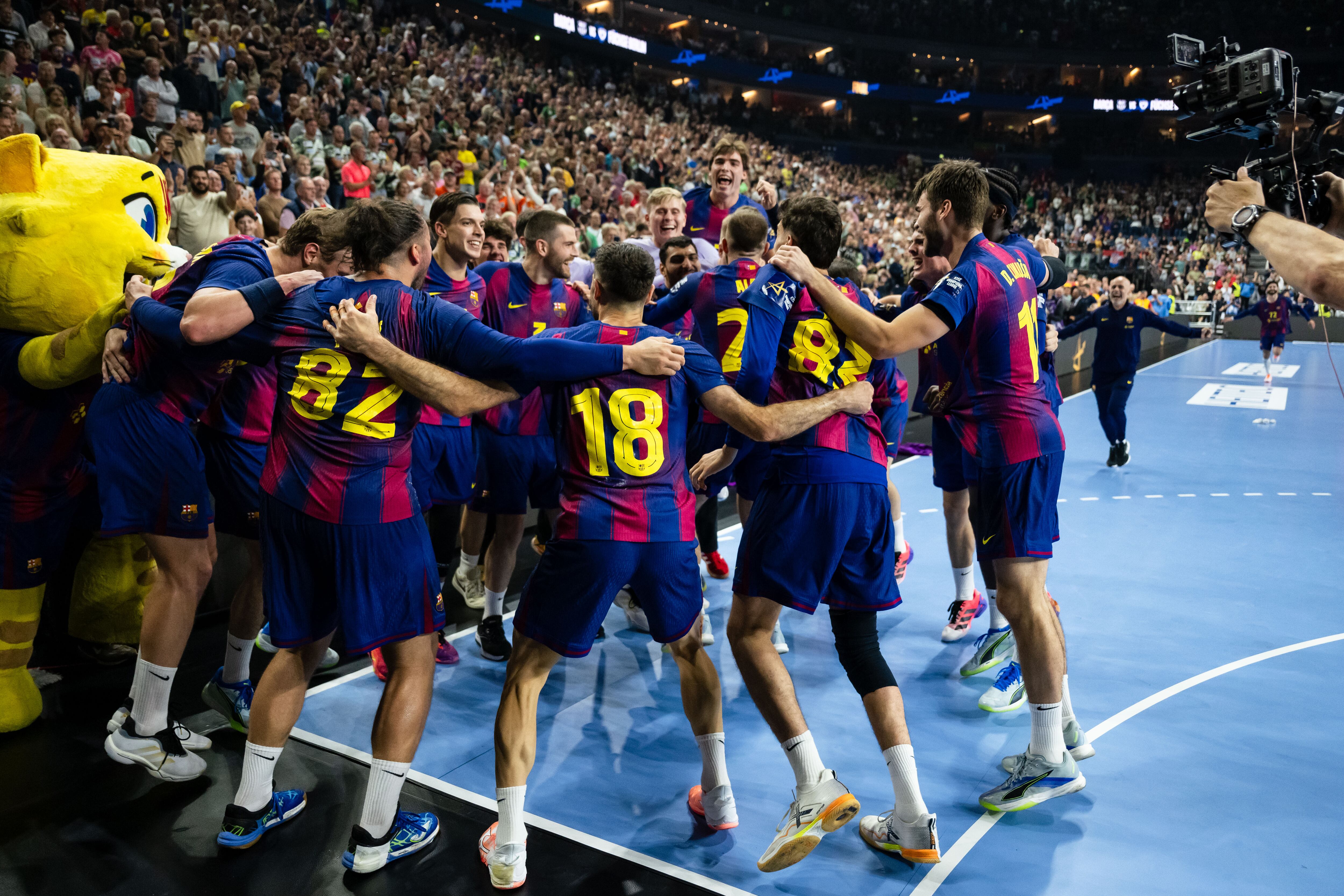 El Barça supera todo y se proclama campeón de Europa de balonmano