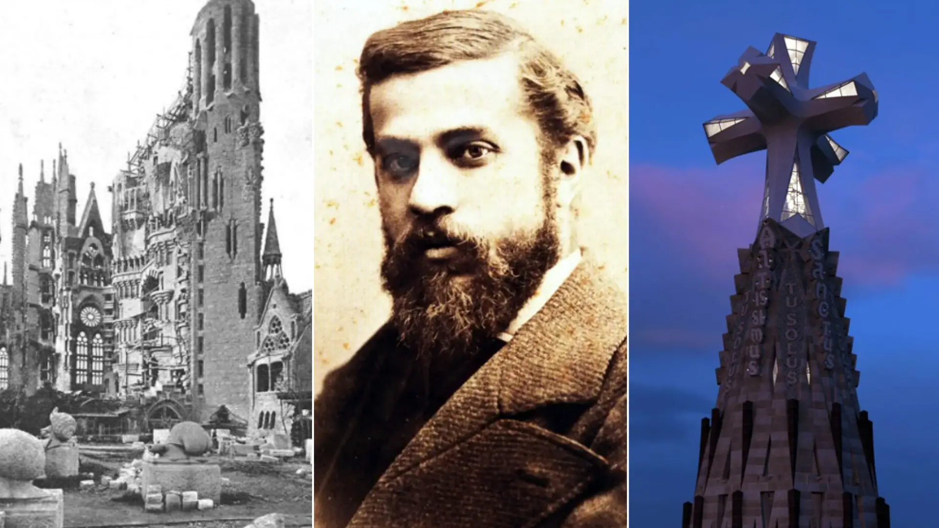 Historia gráfica de la Sagrada Familia: del sueño de Gaudí a la torre de Jesús