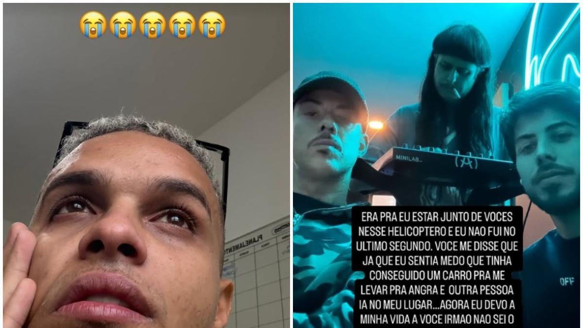 Influencers Iae Break y WAO iban a subir al helicóptero de Oliver Tree