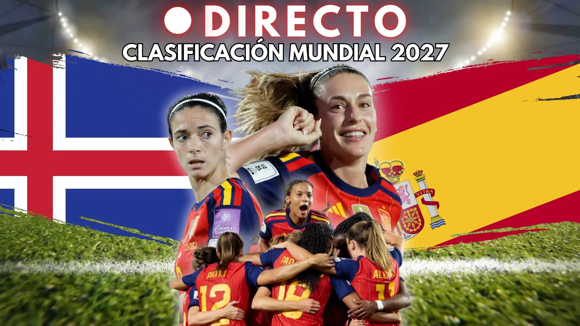 Islandia - España de clasificación al Mundial femenino, en directo: marcador, goles y última hora de la jornada 6