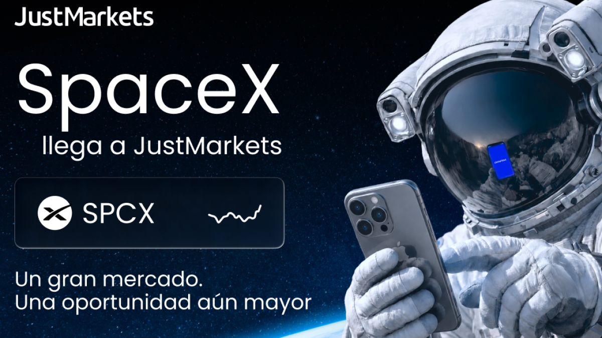 JustMarkets lanzará el trading de acciones de SpaceX para sus clientes
