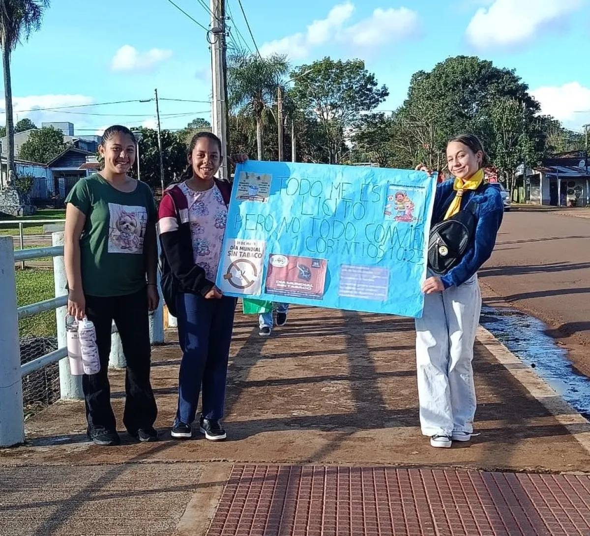 "Una golosina por un cigarrillo"; una iniciativa para concientizar en San Pedro