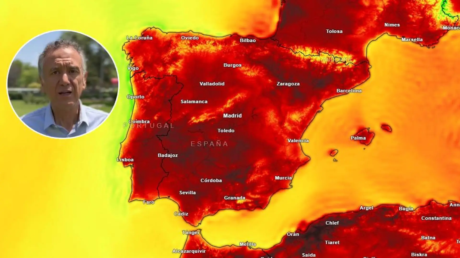 Roberto Brasero, sobre la primera ola de calor del verano: "Son temperaturas excepcionales"