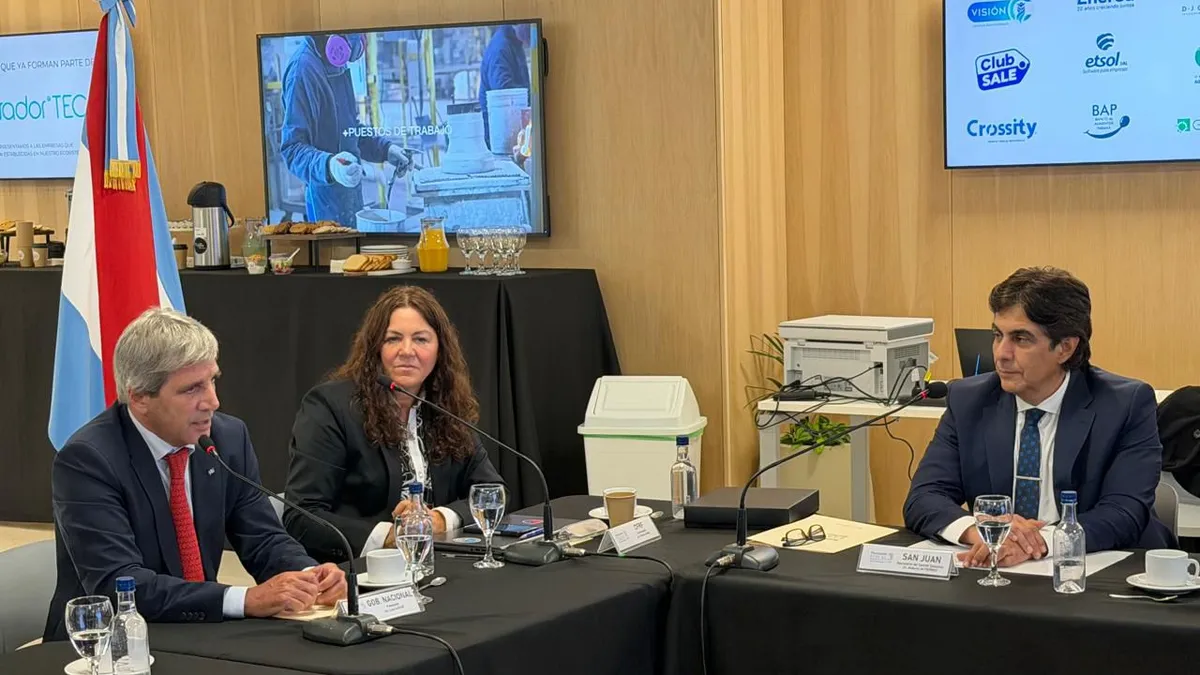 El ministro de Economía de San Juan participó de una reunión del Consejo Federal de Responsabilidad Fiscal encabezada por Luis Caputo