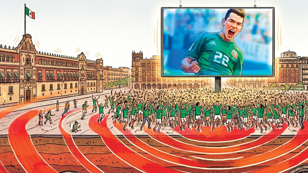 En México, una afición que pone a temblar al país en partidos del equipo tricolor