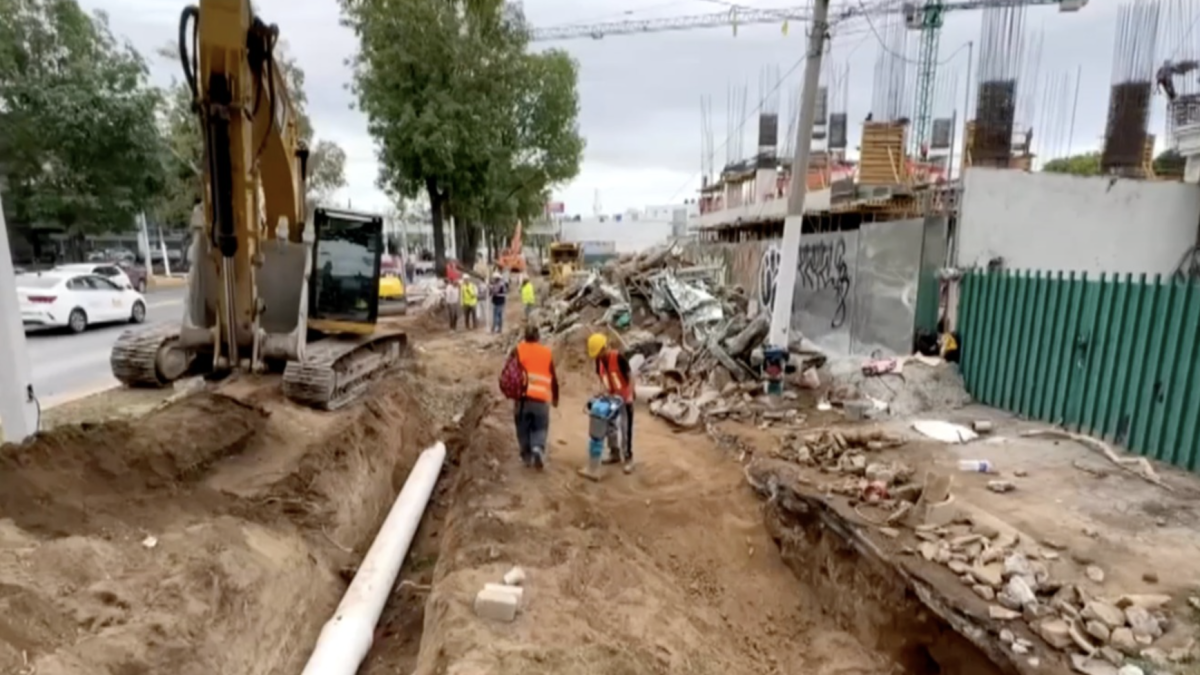 Avanza al 80% reparación de socavón en Zapopan; abrirán vialidad el sábado