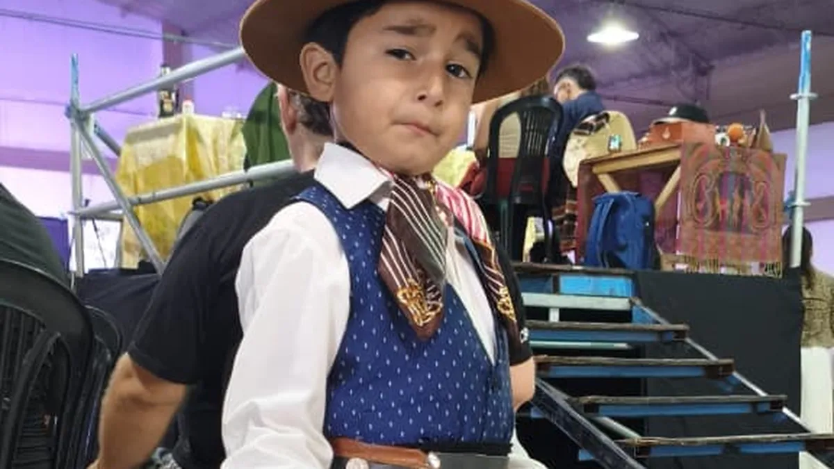 Oliver Rodríguez, el pequeño bailarín que con seis años representará a San Juan en un certamen nacional y tendrá su peña para reunir fondos