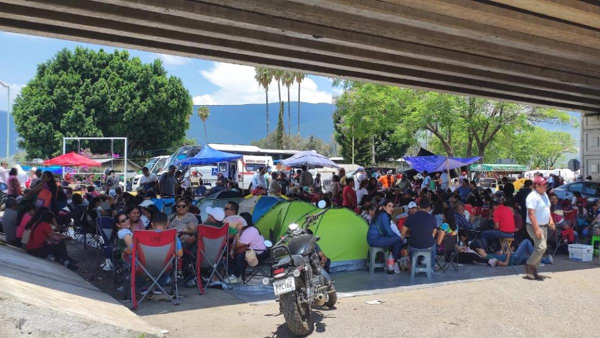 CNTE ampliará su campamento en Oaxaca