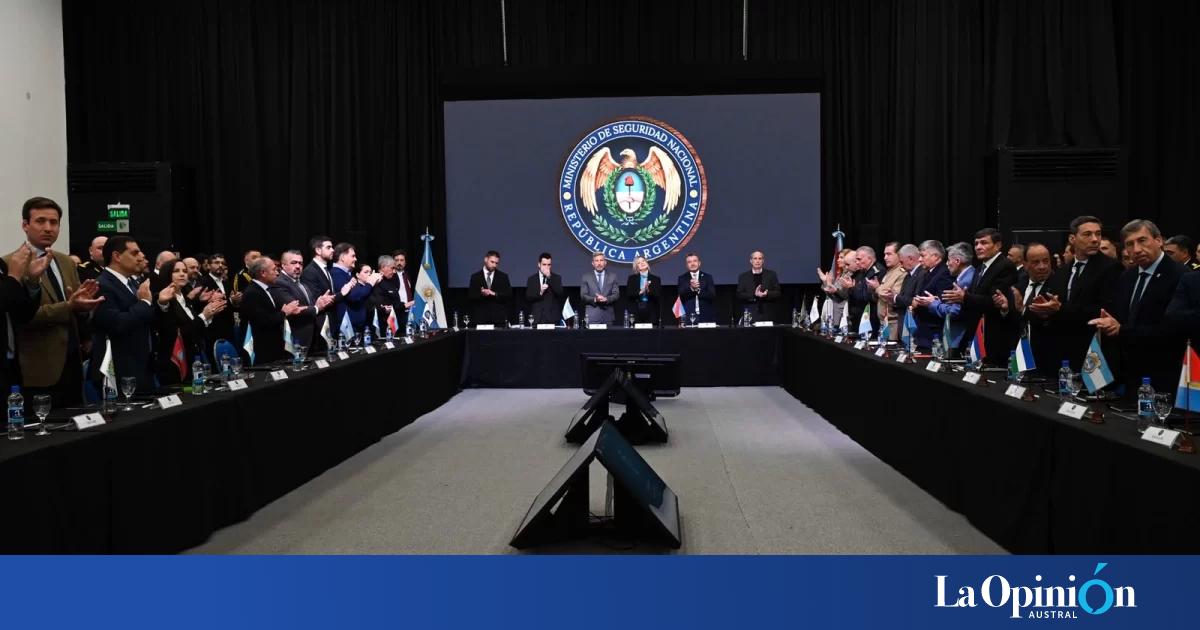 Control migratorio, armas y federalismo: los temas que Chubut llevó al Consejo de Seguridad Interior
